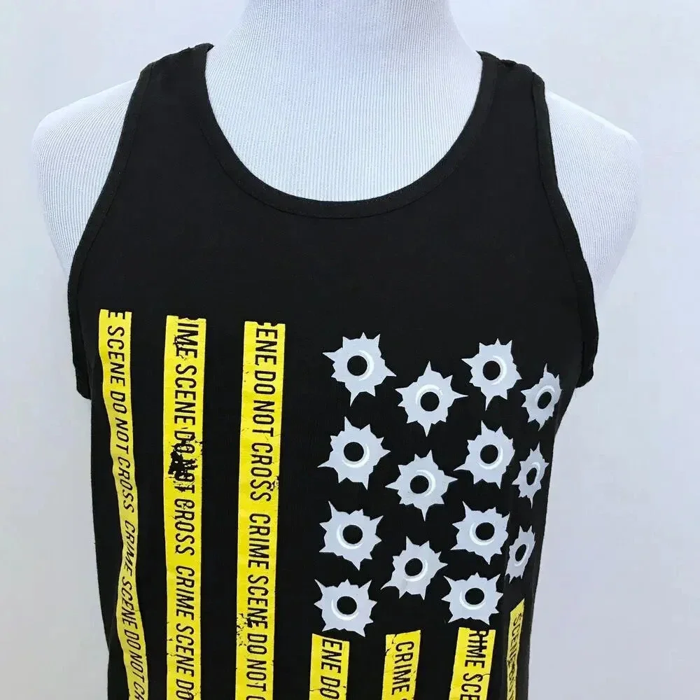 Hipstar NWOT Black Graphic Tank Top Men L